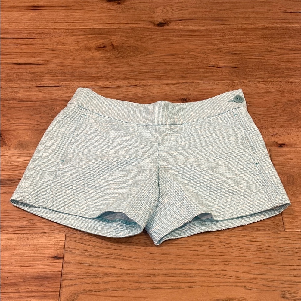 Lilly Pulitzer Women's Turquoise Blue & White Shorts